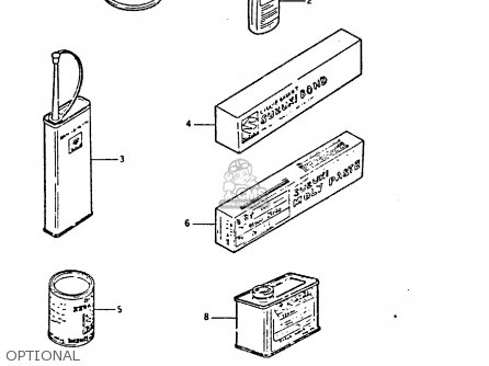 OPTIONAL - GSX750S 1984 (E) UNITED KINGDOM (E02)