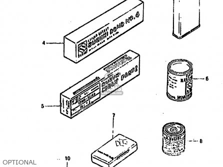 OPTIONAL - GSX750S KATANA 1982 (Z) 1 2 4 6 15 16 17 18 21 22 24 25 26 30 39