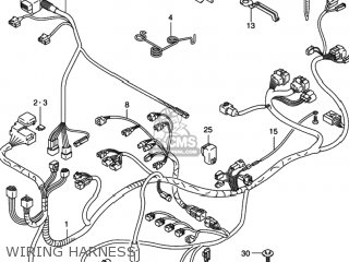 Suzuki GSXR1000 2001 (K1) USA (E03) parts lists and schematics