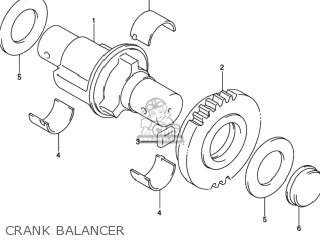 CRANK BALANCER - GSXR1000 2001 (K1) USA (E03)