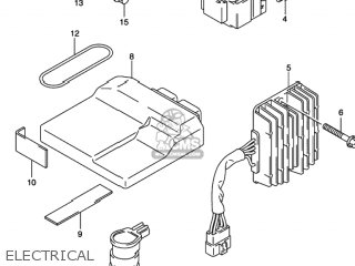 ELECTRICAL - GSXR1000 2001 (K1) USA (E03)