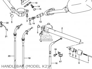 HANDLEBAR (MODEL K2) - GSXR1000 2001 (K1) USA (E03)