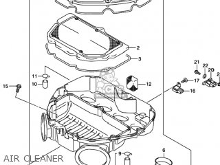 AIR CLEANER - GSXR1000 2002 (K2) USA (E03)