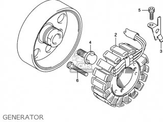 GENERATOR - GSXR1000 2002 (K2) USA (E03)