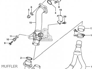 MUFFLER - GSXR1000 2002 (K2) USA (E03)