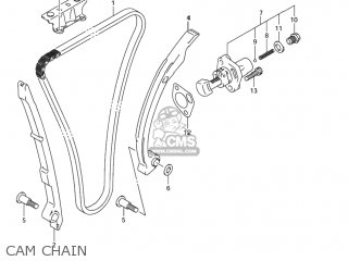 CAM CHAIN - GSXR1000 2003 (K3) USA (E03)