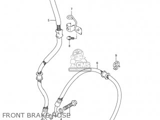 FRONT BRAKE HOSE - GSXR1000 2003 (K3) USA (E03)