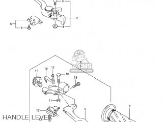 HANDLE LEVER - GSXR1000 2003 (K3) USA (E03)