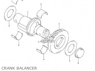 CRANK BALANCER - GSXR1000 2004 (K4) USA (E03)