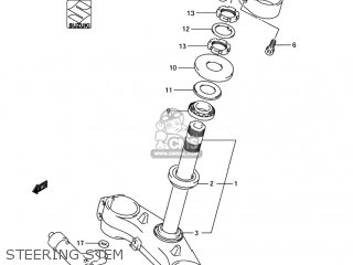 STEERING STEM - GSXR1000 2005 (K5) USA (E03)