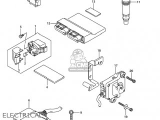 ELECTRICAL - GSXR1000 2006 (K6) USA (E03)