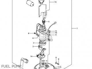 FUEL PUMP - GSXR1000 2006 (K6) USA (E03)