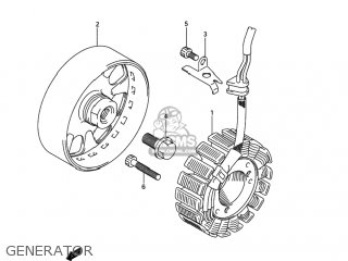 GENERATOR - GSXR1000 2006 (K6) USA (E03)