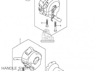 HANDLE SWITCH - GSXR1000 2006 (K6) USA (E03)