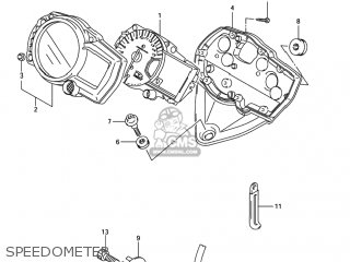 SPEEDOMETER - GSXR1000 2006 (K6) USA (E03)
