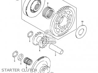 STARTER CLUTCH - GSXR1000 2006 (K6) USA (E03)