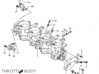 THROTTLE BODY - GSXR1000 2006 (K6) USA (E03)