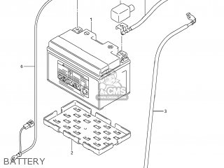 BATTERY - GSXR1000 2007 (K7) USA (E03)