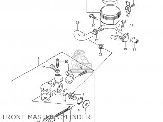 FRONT MASTER CYLINDER - GSXR1000 2007 (K7) USA (E03)