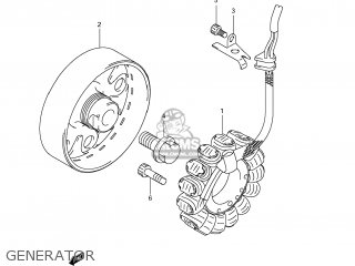 GENERATOR - GSXR1000 2007 (K7) USA (E03)