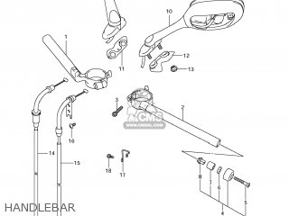 HANDLEBAR - GSXR1000 2007 (K7) USA (E03)