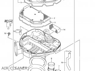 AIR CLEANER - GSXR1000 2008 (K8) USA (E03)