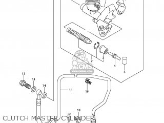 CLUTCH MASTER CYLINDER - GSXR1000 2008 (K8) USA (E03)