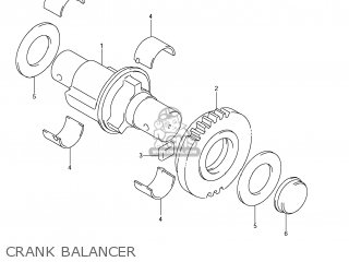 CRANK BALANCER - GSXR1000 2008 (K8) USA (E03)