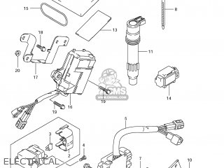 ELECTRICAL - GSXR1000 2008 (K8) USA (E03)