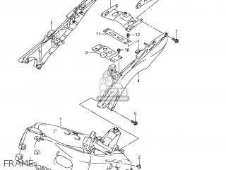 FRAME - GSXR1000 2008 (K8) USA (E03)