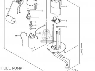 FUEL PUMP - GSXR1000 2008 (K8) USA (E03)