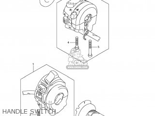 HANDLE SWITCH - GSXR1000 2008 (K8) USA (E03)