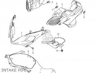 INTAKE PIPE - GSXR1000 2008 (K8) USA (E03)