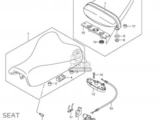 SEAT - GSXR1000 2008 (K8) USA (E03)