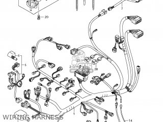 WIRING HARNESS - GSXR1000 2008 (K8) USA (E03)