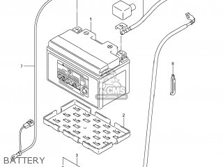 BATTERY - GSXR1000 2009 (K9) USA (E03)