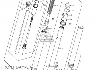 FRONT DAMPER - GSXR1000 2009 (K9) USA (E03)
