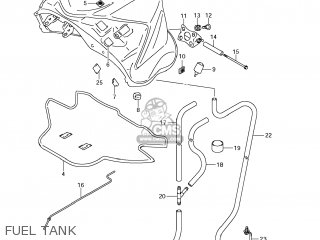 FUEL TANK - GSXR1000 2009 (K9) USA (E03)