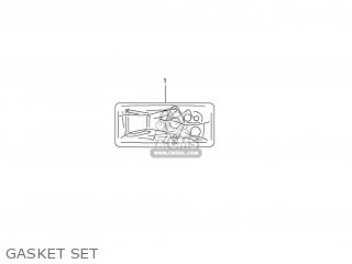 GASKET SET - GSXR1000 2009 (K9) USA (E03)