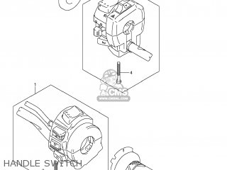 HANDLE SWITCH - GSXR1000 2009 (K9) USA (E03)