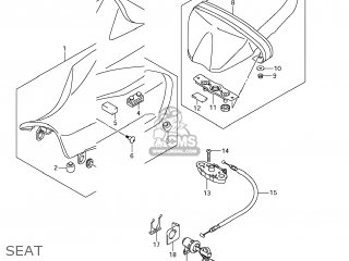 SEAT - GSXR1000 2009 (K9) USA (E03)