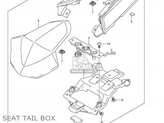 SEAT TAIL BOX - GSXR1000 2009 (K9) USA (E03)