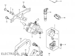 ELECTRICAL (E3) - GSXR1000 2011 (L1) USA (E03)