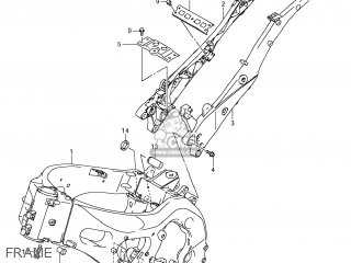 FRAME - GSXR1000 2011 (L1) USA (E03)