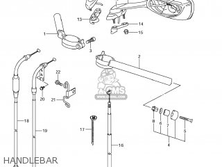 HANDLEBAR - GSXR1000 2012 (L2) USA (E03)
