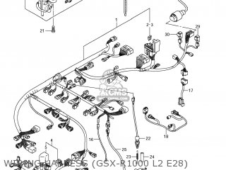 WIRING HARNESS (GSX-R1000 L2 E28) - GSXR1000 2012 (L2) USA (E03)