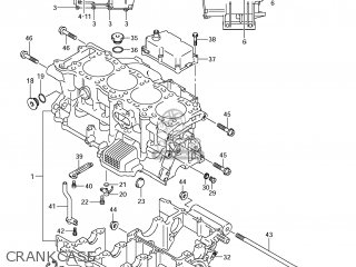 CRANKCASE - GSXR1000 2013 (L3) USA (E03)