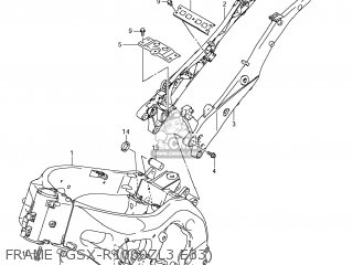 FRAME (GSX-R1000ZL3 E33) - GSXR1000 2013 (L3) USA (E03)