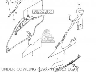 UNDER COWLING (GSX-R1000L3 E03) - GSXR1000 2013 (L3) USA (E03)