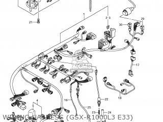 WIRING HARNESS (GSX-R1000L3 E33) - GSXR1000 2013 (L3) USA (E03)